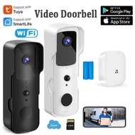 1080P HD Tuya Smart WIFI Doorbell Camera Wireless Waterproof Video Doorbell PIR Night Vision Visual Intercom Door Bell Camera Home Security