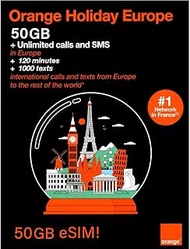 TSIM | Europe E-Sim Card 30 days 30GB | Prepaid Sim For Travel & Tourists | Unlimited 5G data with 1