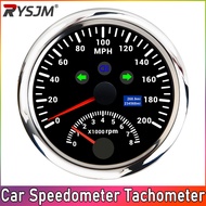 200MPH Car GPS Speedometer Digital Meter Car Marine Speed Tachometer 8K RPM Tachometer For Car Auto 