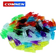 Comnen Rj45 Cat6 Strain Relief Boots Connector For Standard Cat6 Ethernet Cable Lan Cable Connector Boot Cover