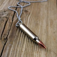 Bullet Designs 223步槍子彈項鍊 /金屬復古造型潮流個性潮牌項鏈