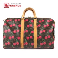 LOUIS VUITTONTH0035 Monogram Cherry Keepall 45 波士頓包，由村上隆設計