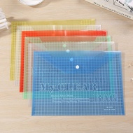 zipper bag transparent bag folder file folder 209 transparent file bag A4 data bag archive bag stude