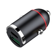 (VFOP) 100W Dual Ports Mini USB Car Charger Super Fast Charging Phone Charge Adapter Charger Socket 12-24V Easy to Use