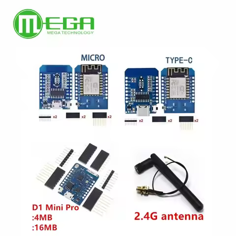 D1 mini - Mini NodeMcu 4M bytes Lua WIFI Internet of Things development board based ESP8266