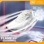 361 Degrees Flame 3.0 Men Running Shoes Marathon Racing Breathable Cushioning 672412207