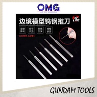 Border Cemented Carbide Engraver Chisel Blade BD0007 0.15mm - 3.0mm / Chisel Handle ONLY (Black) BD0