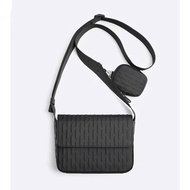 Genuine ZARAˉ Home Mens Bag Indentation Glue Messenger Bag Mens Fashion Brand Fashion Casual Shoulde