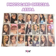 [ READY ] Photocard Official Aespa - Winter Karina Giselle Ning-ning -