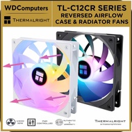 Thermalright}BY<TL-C12CR#wv&Reversed!kq[Airflow-NlSeries.-FS120mm-GZWhite,-KBlack,X[Fans. 1500RPM D