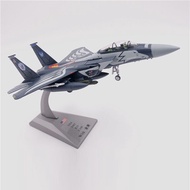 1:100หุ่นอัลลอยเครื่องบินรบทหารของเรา F-15E นกอินทรีโมเดลเครื่องบินรบภารกิจคู่สำหรับทุกสภาพอากาศชุดก่อสร้างเครื่องบินโมเดล