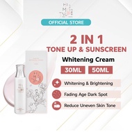 Himitsu Whitening Sunscreen Tone Up Cream/sunscreen/spf20 sunblock/Pigment spots/防晒SPF20/美白/抗老/保湿/控油