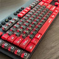 Naik Taraf yang Mempesona G915 Dwi-warna Keycaps, PBT DIY Keycaps untuk Logitech G813/G815/G913/G915