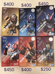 SHF s.h.figuarts Kamen rider build, grease, blizzard, rabbitank hazard, sparkling, cross z magma pri