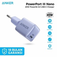 Anker Powerport Iii Nano Pd 20W Sku : A2633