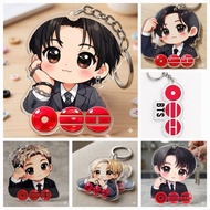 GANTUNGAN Bts acrylic keychain key chain only boys golden huntrix customArirang KPOPBagcharm