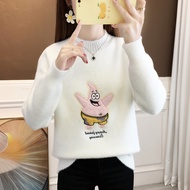 Clothes Fashion Tops Knitwear Sweaters With Coats Warm Cartoon Characters Childhood Memories Golden 