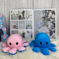 Octopus Reversible Plush Toy 20cm Flip Octopus Plushie