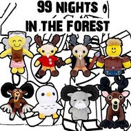 BCT✨99 Nights Plush✨New 99 Nights Deer Plush Toys Cuet 99 Nights in The Forest Plushy Doll Cartoon D
