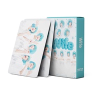 [5.7 * 8.6cm] Ready Stock (G) I-DLE Photocard 55 Cards 2 full album single'Wife 'LOMO Card
