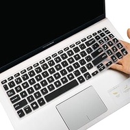 Keyboard Cover for ASUS VivoBook F512DA F512FA F512JA X512FA X512DA X515JA / ASUS VivoBook S512 S530UA S530FA Keyboard Cover Skin, ASUS VivoBook 15.6 inch Laptop Accessories, Black