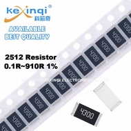 (20pcs) 2512 SMD Resistor 0.1R~910R 1% 0.2R 0.15R 0.25R 0.22R 0.47R 0R 1R 1.5R 5.1R 2.2R 4.7R 10R 22