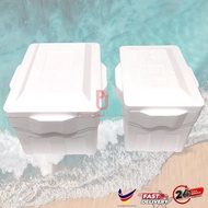 Kotak Gabus Ais/Tong Ais/Kotak Pancing/ Poly Foam Box/Polystyrene Box/Styrofoam Ice Box/Ice Box