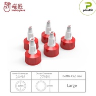 Large - Paint Mixing Bottle CAPS (5 pcs) Mio Hobby Bottle CAPS 100ml - Hobby Mio