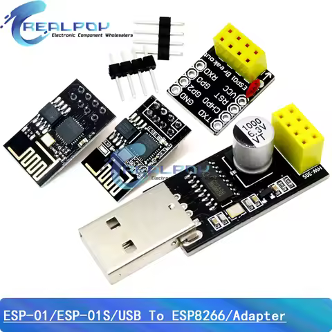 USB to ESP8266 WIFI module ESP-01 ESP-01S adapter board computer phone WIFI wireless communication m