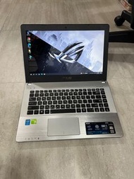 ASUS華碩i7獨顯筆電(i7-4710HQ/4~16G/獨顯840M/120~480G/14吋螢幕)