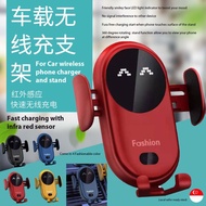 Smiley led light indicator phone stand charger, Phone charger for car, Wireless stylish charger