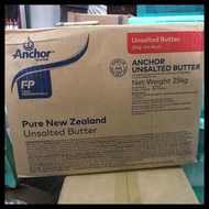 Terbaru Anchor Unsalted Butter 25Kg - Mentega Tawar Gosend / Grab