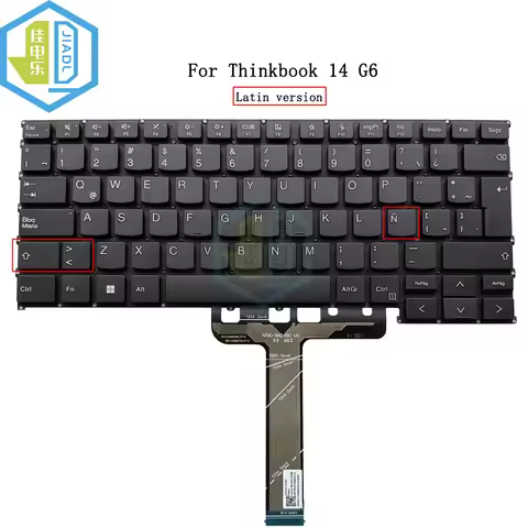 UK US LA Keyboard For Lenovo ThinkBook 14 G6 IRL ABP 14" 21KG 21KJ 2023 PH4CL English LA Fit Spanish