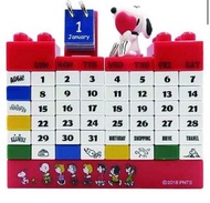 【💥日本直送】Snoopy 史努比 積木萬年曆 萬年曆 擺設