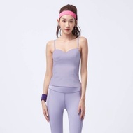 ULTRACOOL- 涼感細肩Bra Top-破曉紫