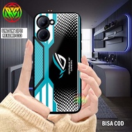 HP Realme C33 Case - Latest Motif Hardcase Glass Shiny New Case Glossy casing Realme C33hp [GRO Aest