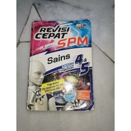 Buku Revisi Cepat SPM Sains KSSM (Form 4 & 5) - Preloved Book