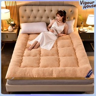 Thick Tilam Foldable Mattress Tatami Cashmere Mattress Topper Japanese Futon Single/Queen/King Soft 