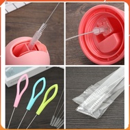 360 Rotating Straw Cleaning Brush with Convenient Plastic Handle _GD888