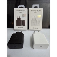 45 Watt and 25 Watt White Black Fast Charging Adapter Head Charger