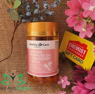 HEALTHY CARE EVENING PRIMROSE OIL CRANBERRY VITEX 90 VIÊN