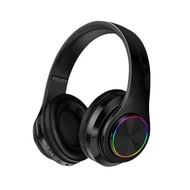 -CLUBLU- Tai Nghe Chụp Tai Gaming B39 Bluetooth5.0 Có Micro Đèn Led FM Khe Cắm Thẻ Nhớ