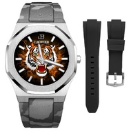 J.Bovier Swiss Movement Quartz Unisex Watch Free Extra Strap B28-21813-SOCYC