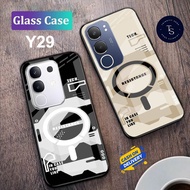 Softcase Glass For VIVO Y29 (4G) & VIVO Y29 (5G) - Case Handphone For VIVO Y29 (4G) & VIVO Y29 (5G) 