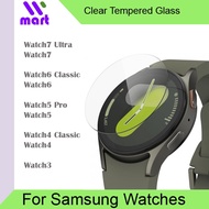 Samsung Galaxy Watch7 Screen Protector / Clear Tempered Glass for Watch 7 Ultra / Watch6 / Watch5 Pr