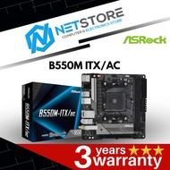 ASROCK B550M-ITX/ac AM4 AMD SATA 6GB/s MINI ITX MOTHERBOARD - 90-mxbdh0-a0uayz