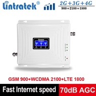 Lintratek Tri Band Cellular Amplifier Cell Phone Network 2G 3G 4G Mobile Band1 Band3 Band8 signal Booster Repeater