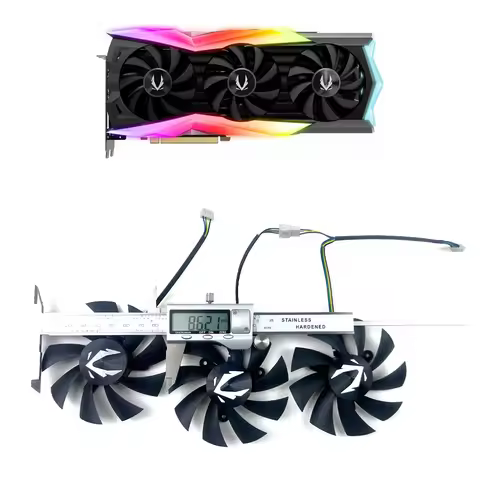 NEW Cooling Fan 87mm 4PIN GA92S2U RTX2080 2080 AMP GPU FAN For ZOTAC GAMING GeForce RTX 2080 2070 20