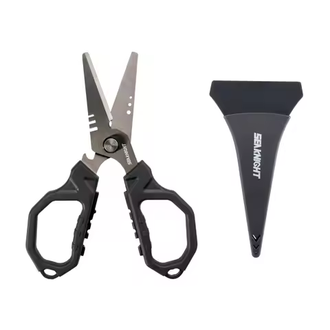 SeaKnight Multi functional Fishing Scissor 4CR14 Stainless Steel Cutting PE Braided Wire Hook Adjust
