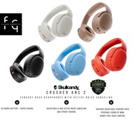 SkullCandy Crusher ANC 2 Sensory Bass Headphones with Active Noise Cancelling | 1 Year SkullCandy Wa